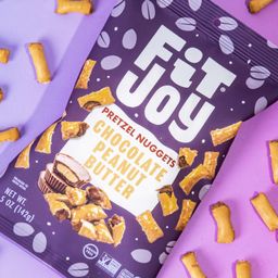 Filled Pretzel Nuggets, Chocolate Peanut Butter