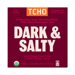 Dark Chocolate, Dark & Salty