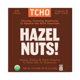 Oat Milk Chocolate, Hazel Nuts!
