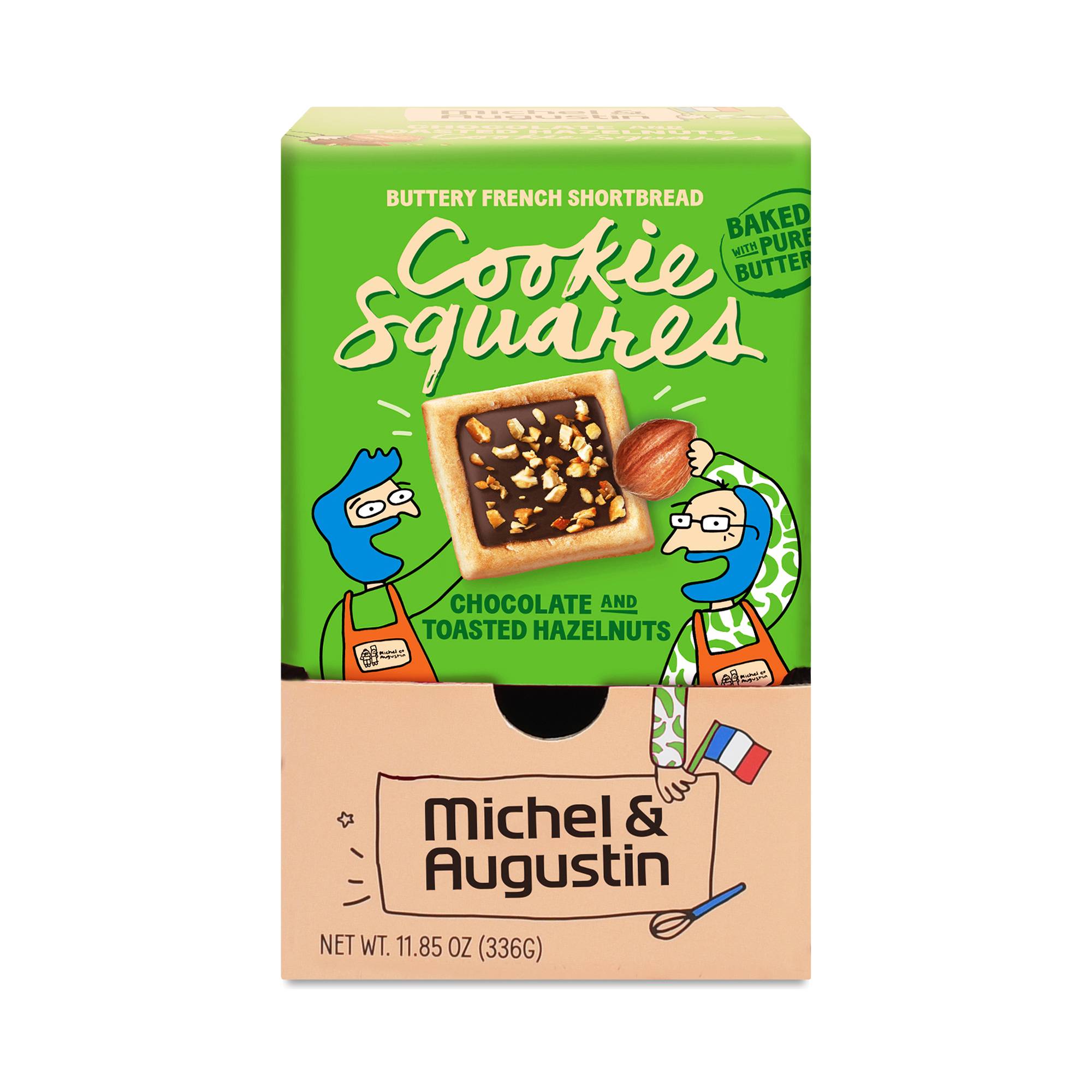 Cookie Squares, Chocolate & Toasted Hazelnuts, Snack Pack