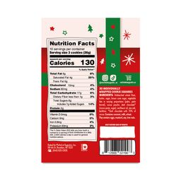 Shortbread Cookies Holiday Box, Dark Chocolate