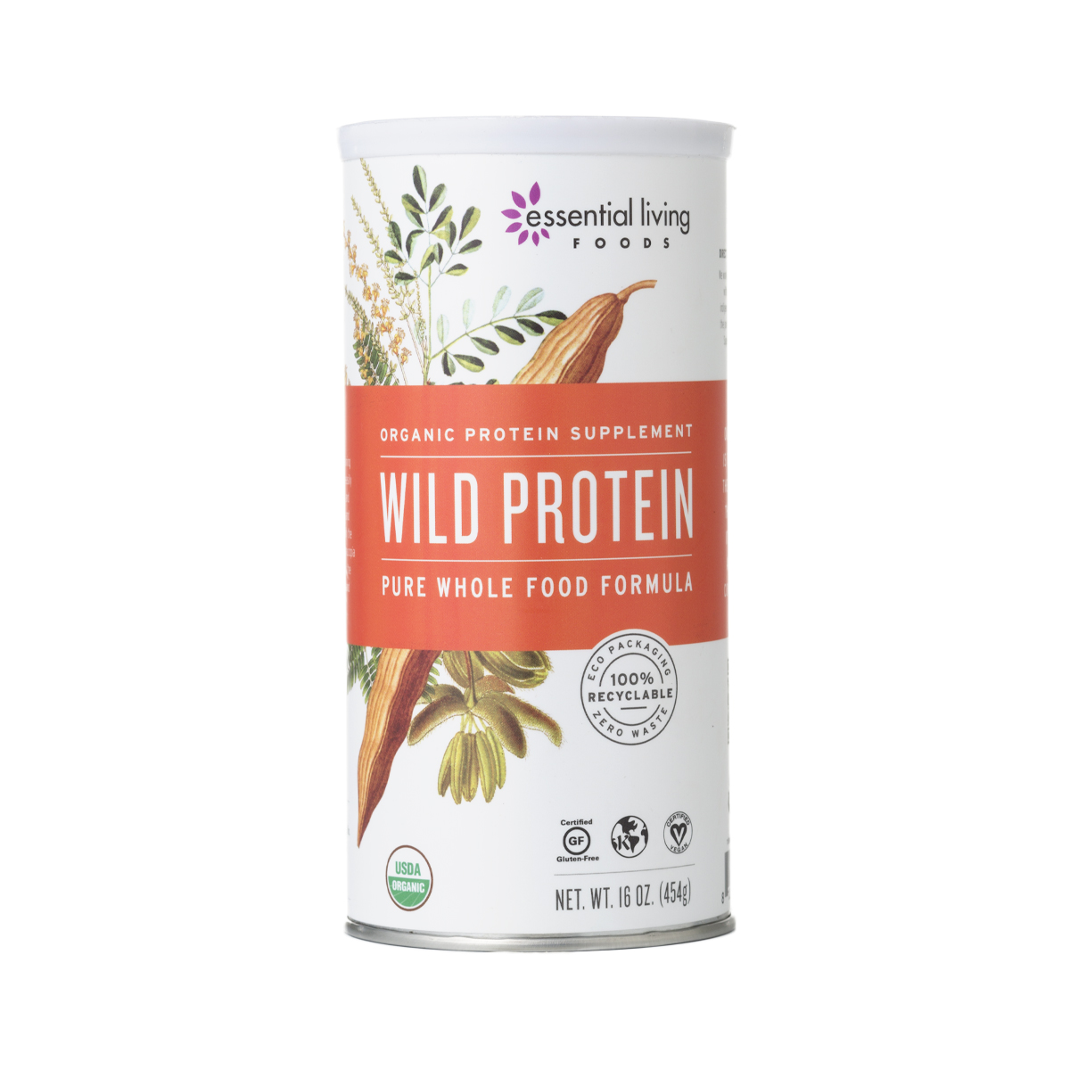 16 oz Pure Whole Food Wild Protein, Vegan Thrive Market