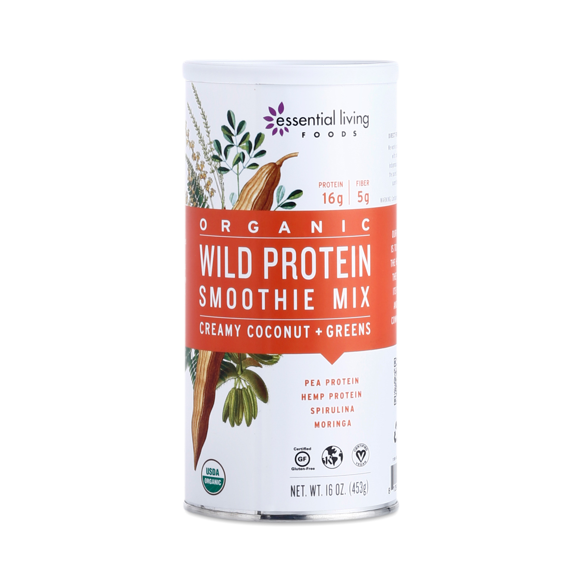 16 oz Pure Whole Food Wild Protein, Vegan Thrive Market