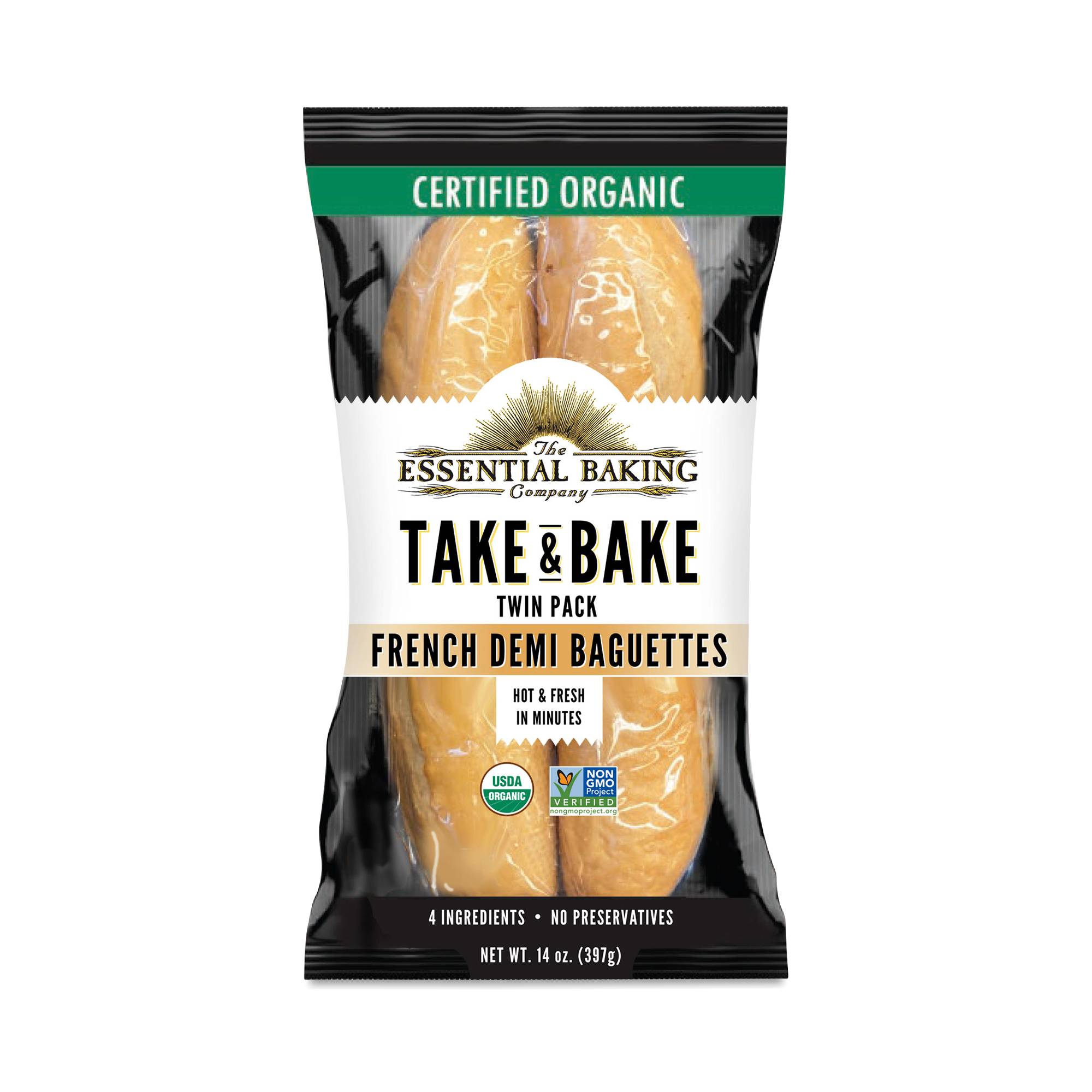 Take & Bake, French Demi Baguettes