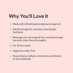 Curiously Clarifying Conditioner, Lemongrass & Argan Oil