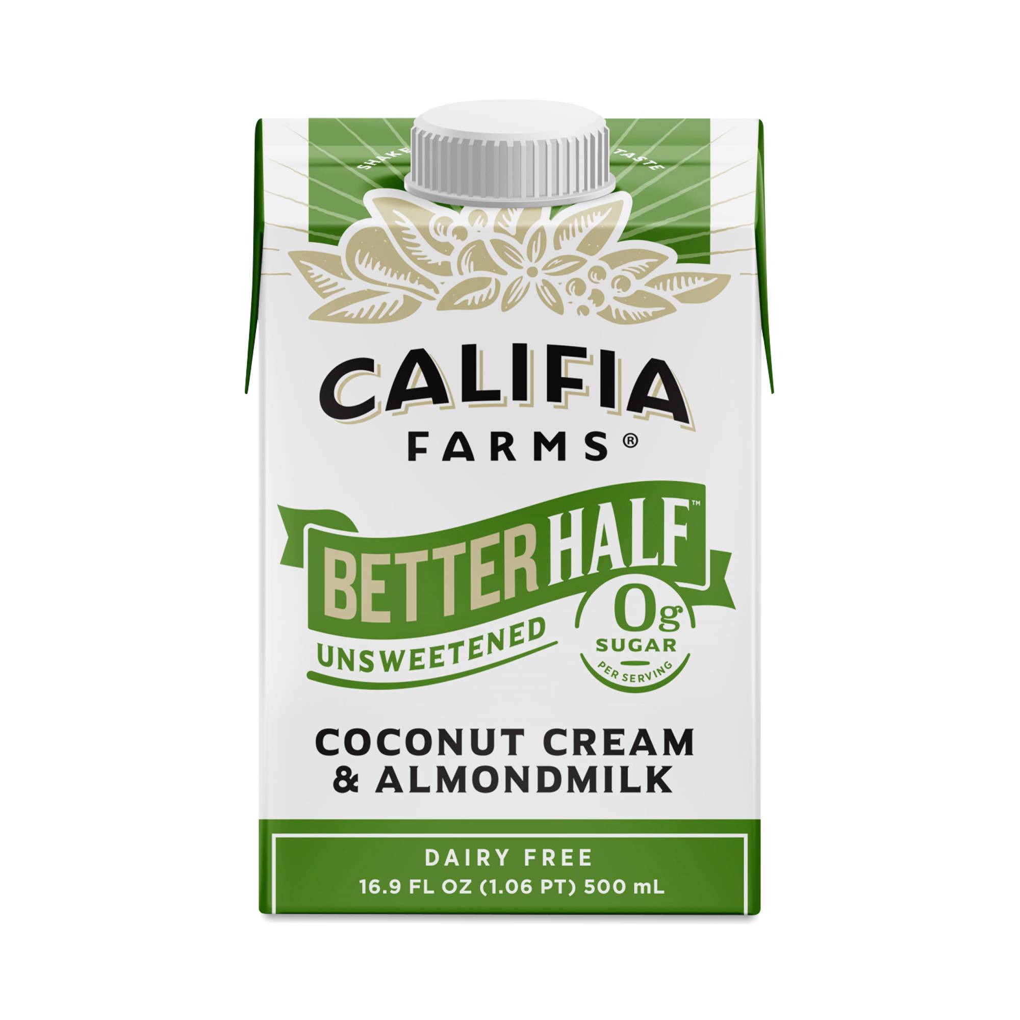 Better Half Dairy Free Half & Half, Unsweetened