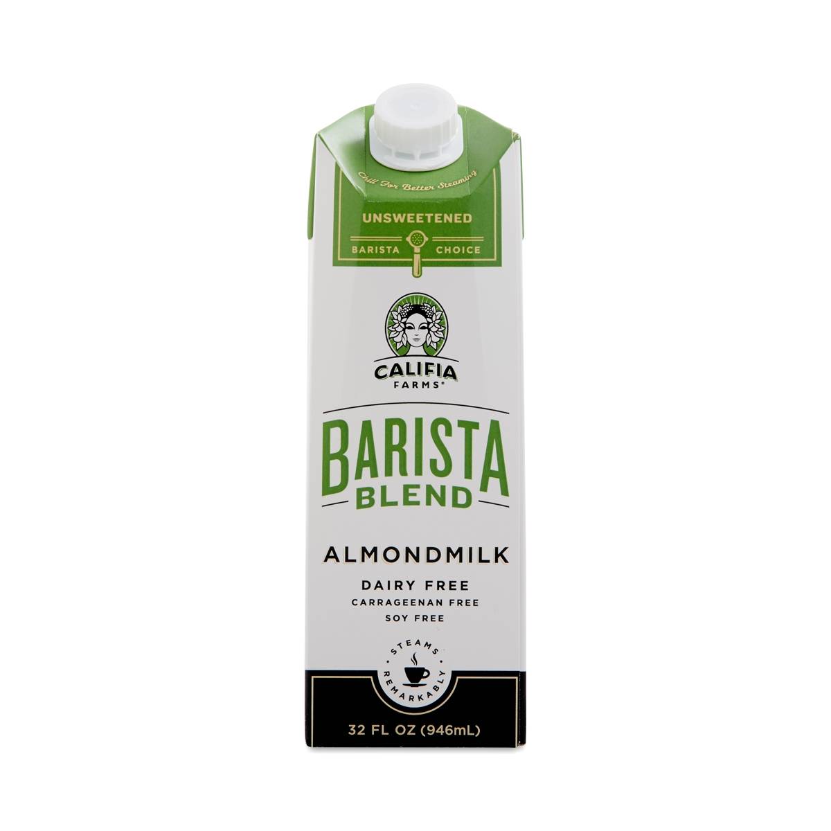 Califia Farms Almond Milk Barista Blend, Unsweetened Thrive Market