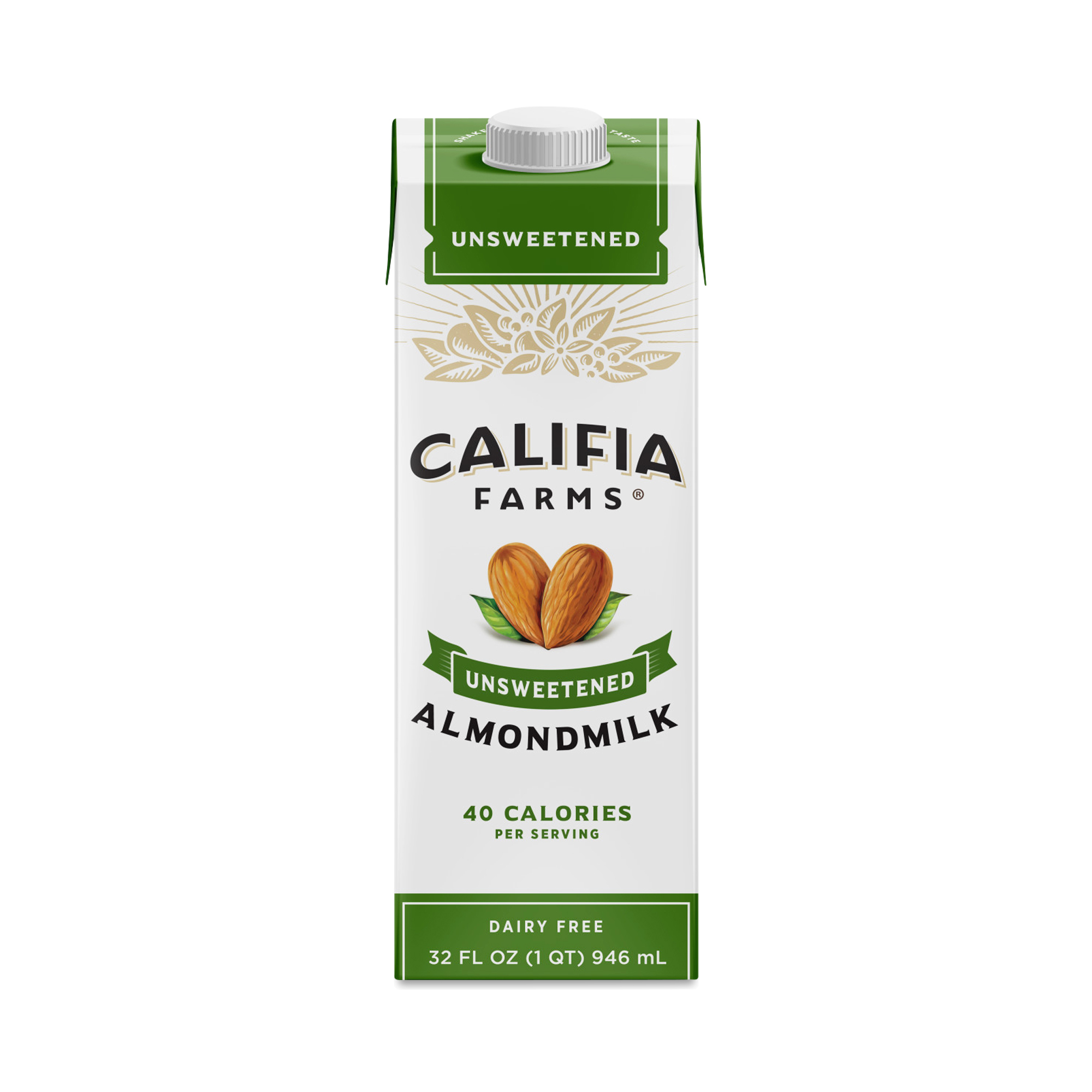 Califia Farms - Original Almond Barista Blend Almond Milk 32 Oz (Pack Of  6), Shelf Stable, Dairy Free, Plant Based, Vegan, Gluten Free, Non GMO,  High