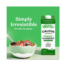 Organic Almond Milk, Unsweetened