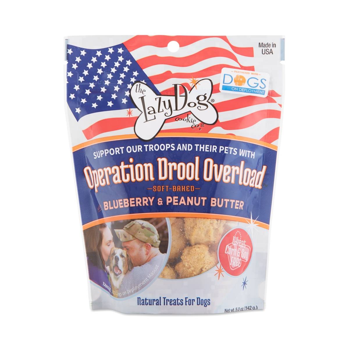 Dog Treats: Operation Drool Overload, Blueberry & Peanut Butter