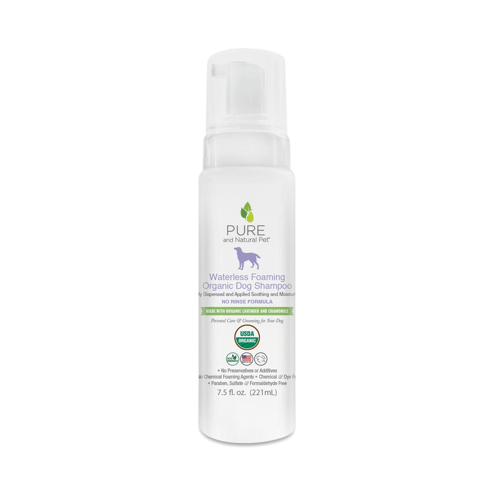 Waterless Foaming Shampoo for Dogs