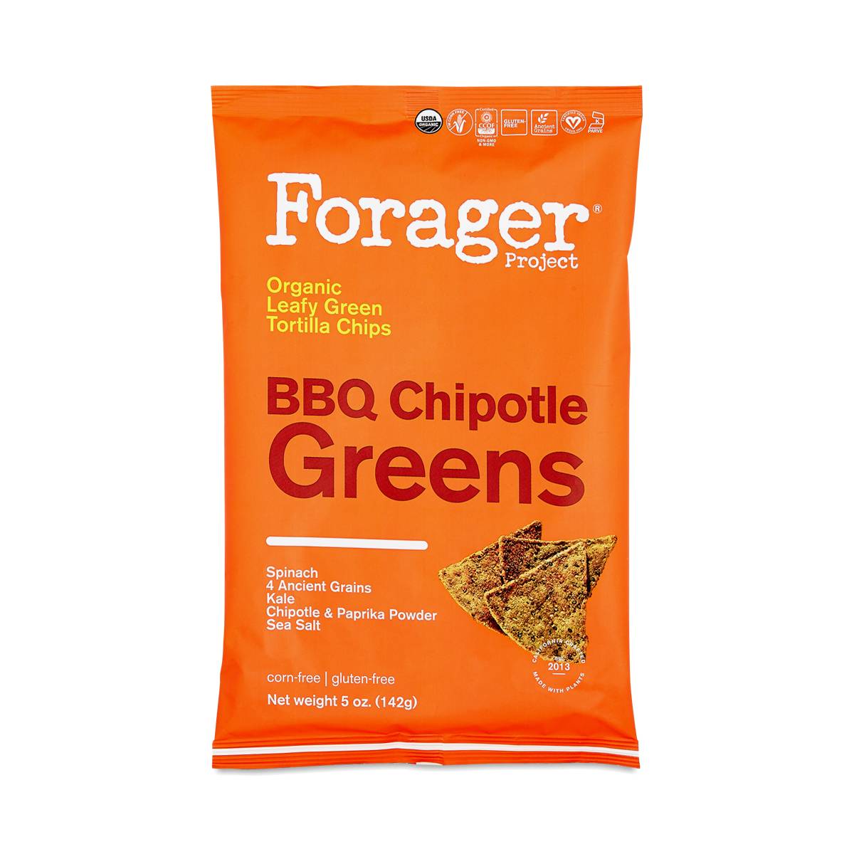 Organic Chipotle BBQ Vegetable Chips by Forager Thrive Market