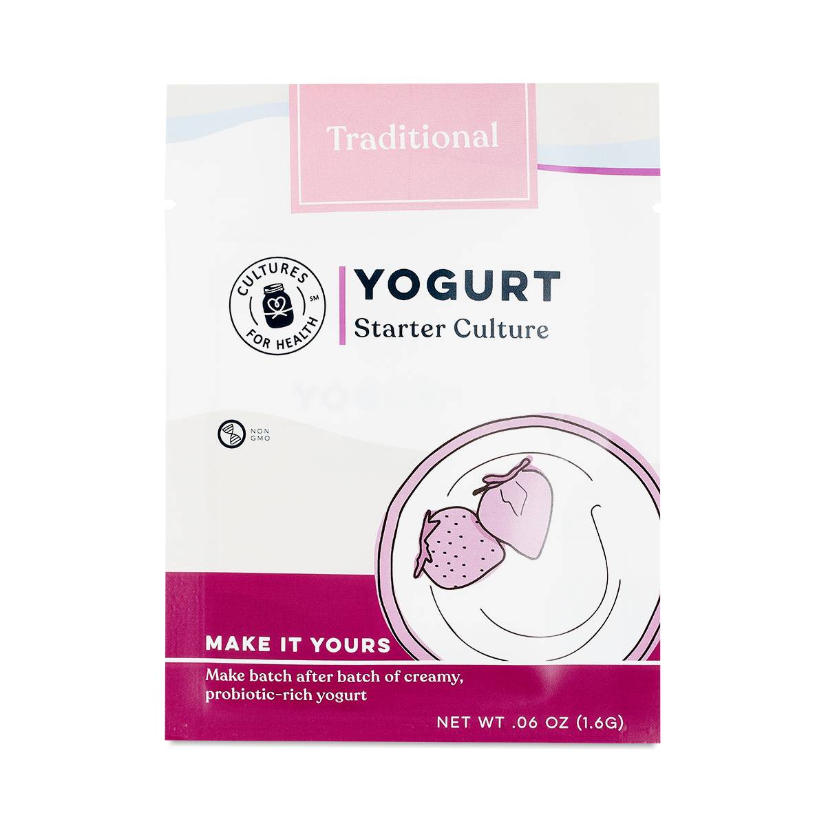 Traditional Flavor Yogurt Starter by Cultures for Health Thrive Market