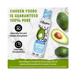 Baking Avocado Oil Spray With A Hint Of Vanilla