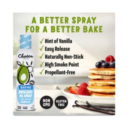Baking Avocado Oil Spray With A Hint Of Vanilla