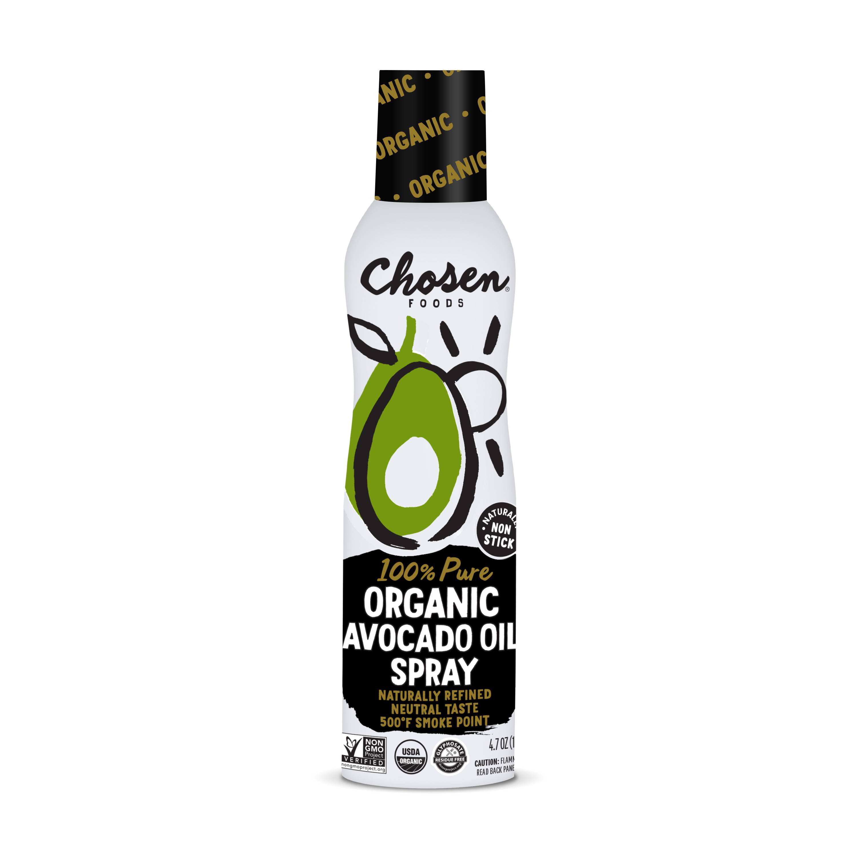 100% Pure Organic Avocado Oil Spray
