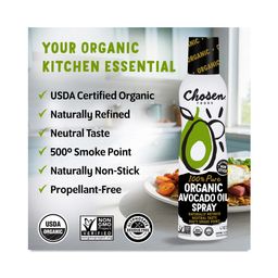 100% Pure Organic Avocado Oil Spray