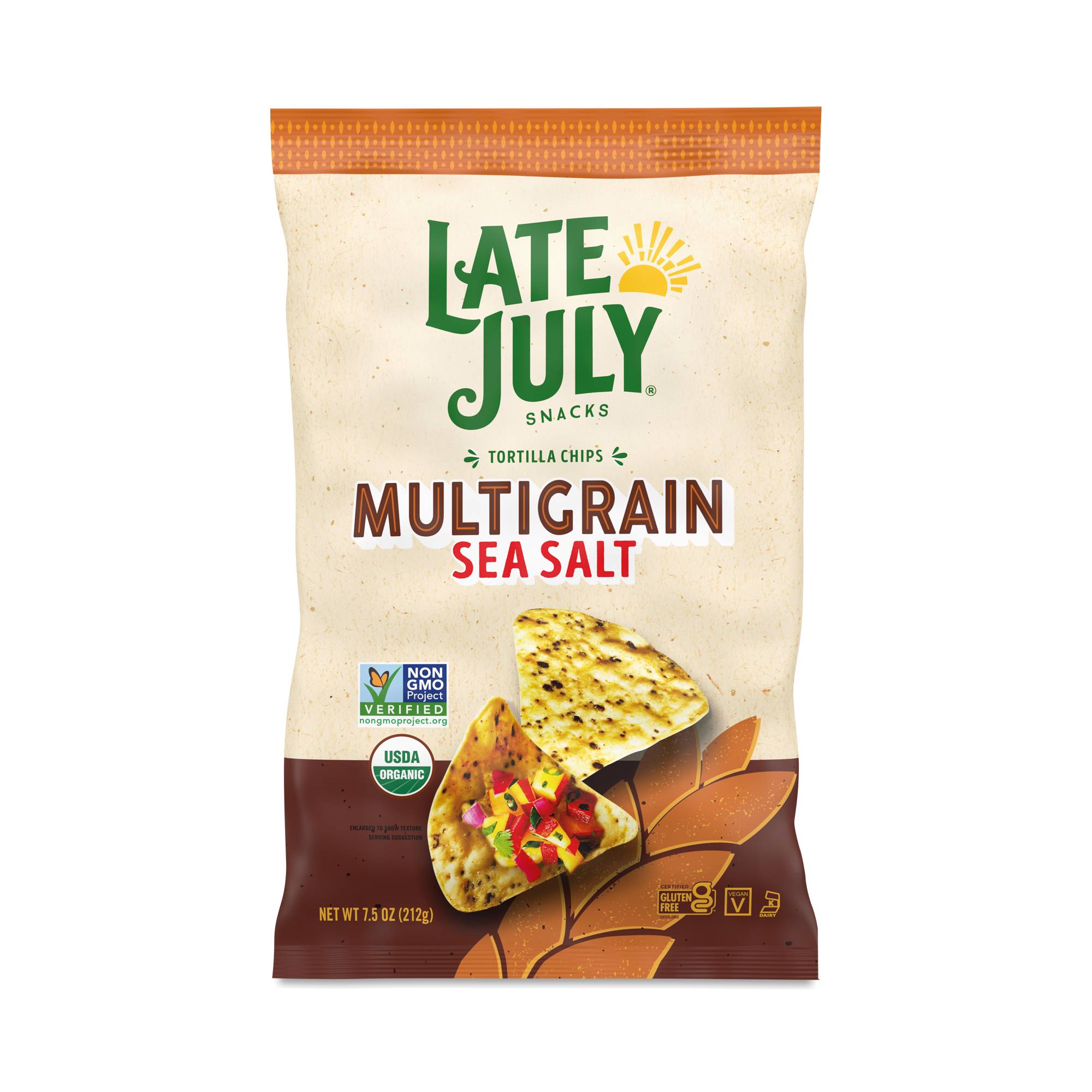 Organic Multigrain Snack Chips - Sea Salt