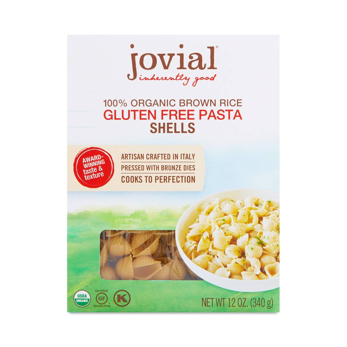 Jovial Organic Brown Rice Shells Thrive Market