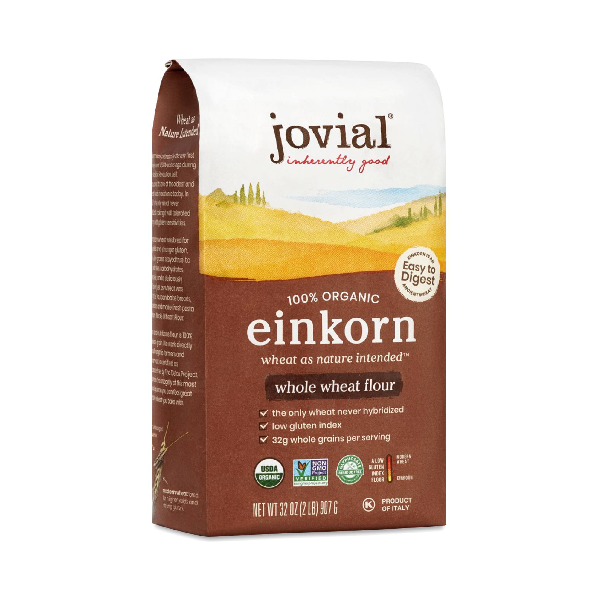 Organic Whole Wheat Einkorn Flour