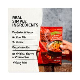 Ramen Soup Pack Made with Organic Noodles, Vegetarian Kimchi
