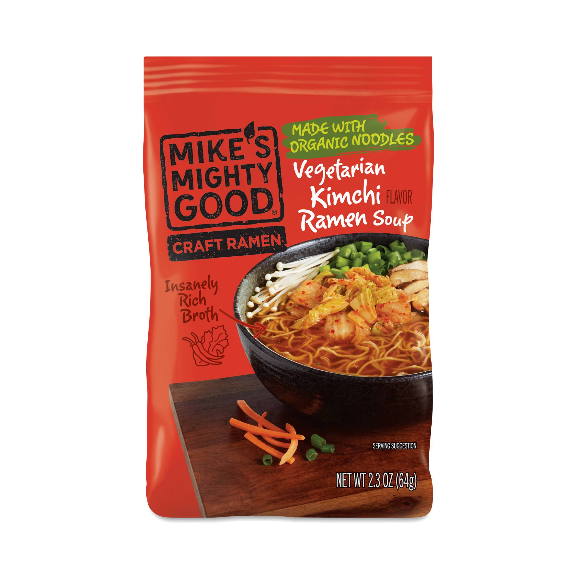 Ramen Soup, Vegetarian Kimchi