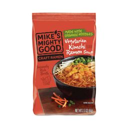 Ramen Soup Pack Made with Organic Noodles, Vegetarian Kimchi