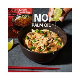 Ramen Soup Pack Made with Organic Noodles, Vegetarian Kimchi