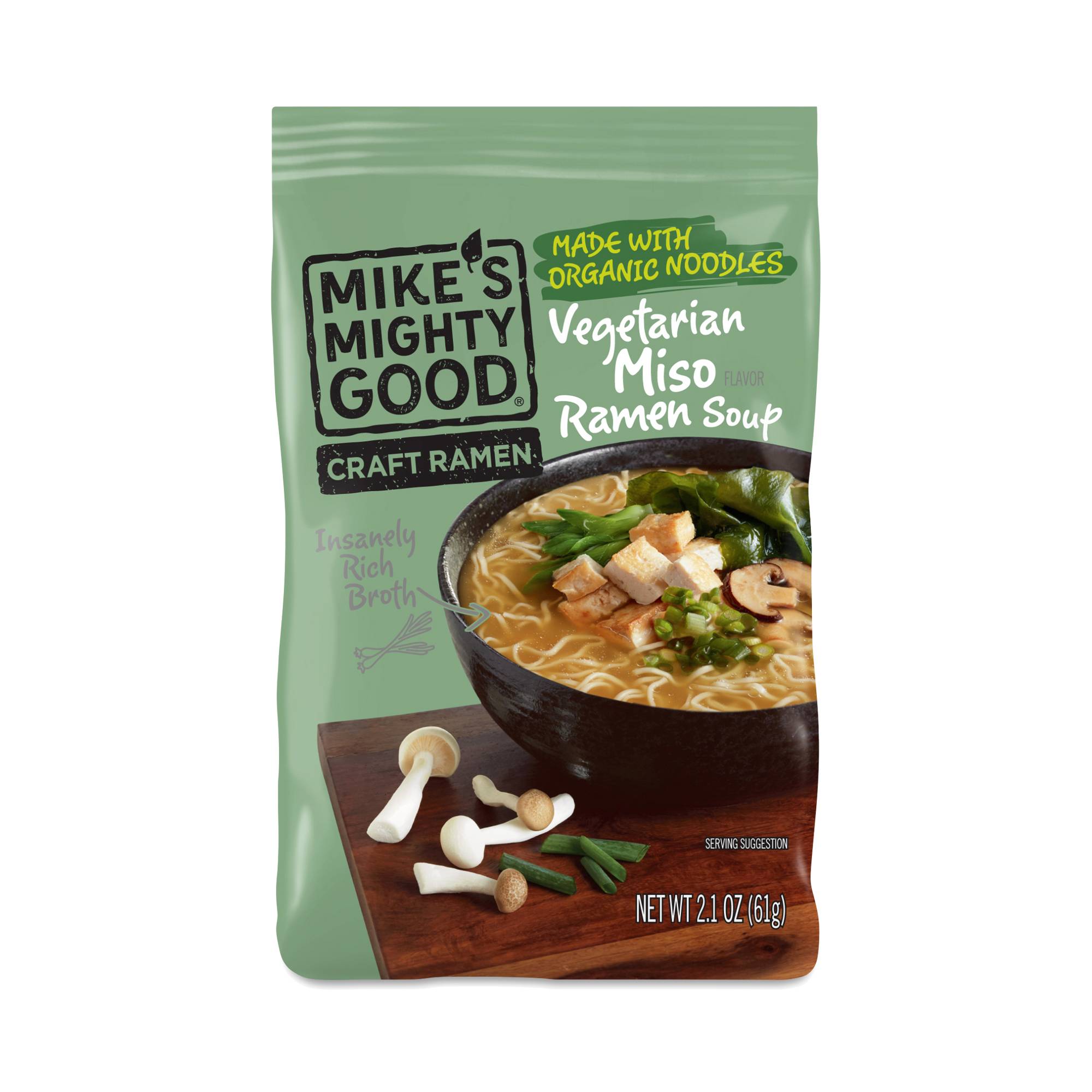 Ramen Soup, Vegetarian Miso