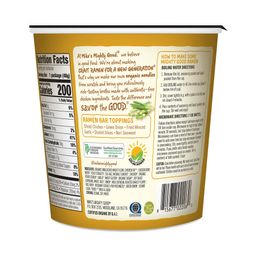 Ramen Soup Cup Made with Organic Noodles, Chicken Bone Broth