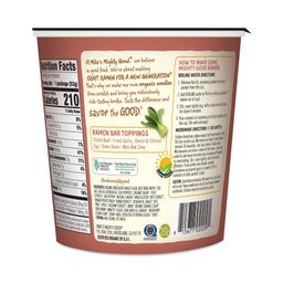 Ramen Soup Cup Made with Organic Noodles, Spicy Beef Bone Broth