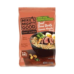 Ramen Soup Pack Made with Organic Noodles, Beef Bone Broth