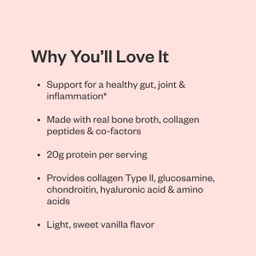 Bone Broth Protein Powder, Vanilla