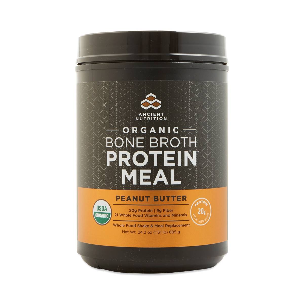 Ancient Nutrition Organic Bone Broth Protein™ Meal Peanut Butter
