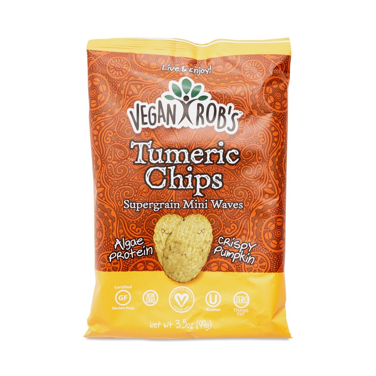 Turmeric Supergrain Chips by Vegan Rob's Thrive Market