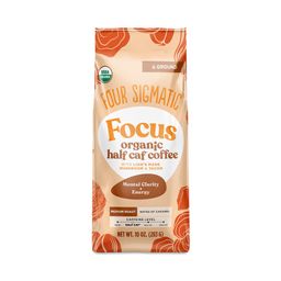 Focus Organic Half Caf Ground Coffee, Medium Roast
