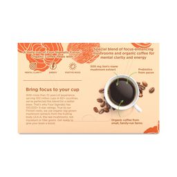 Focus Organic Half Caf Coffee Pods, Medium Roast