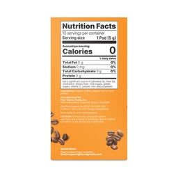 Focus Organic Espresso Pods, Dark Roast