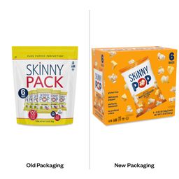 Skinny Pack Popcorn, White Cheddar