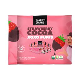 XOXO Valentine Organic Puffs, Snack Packs