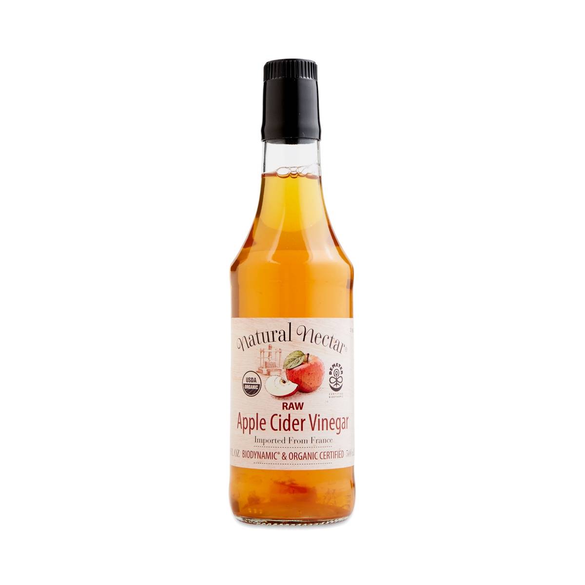 Biodynamic Raw Apple Cider Vinegar by Natural Nectar Thrive Market