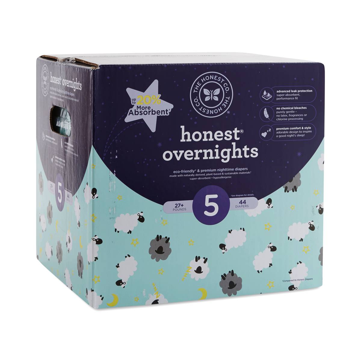 Size 5 Overnight Diapers by Honest Co Thrive Market