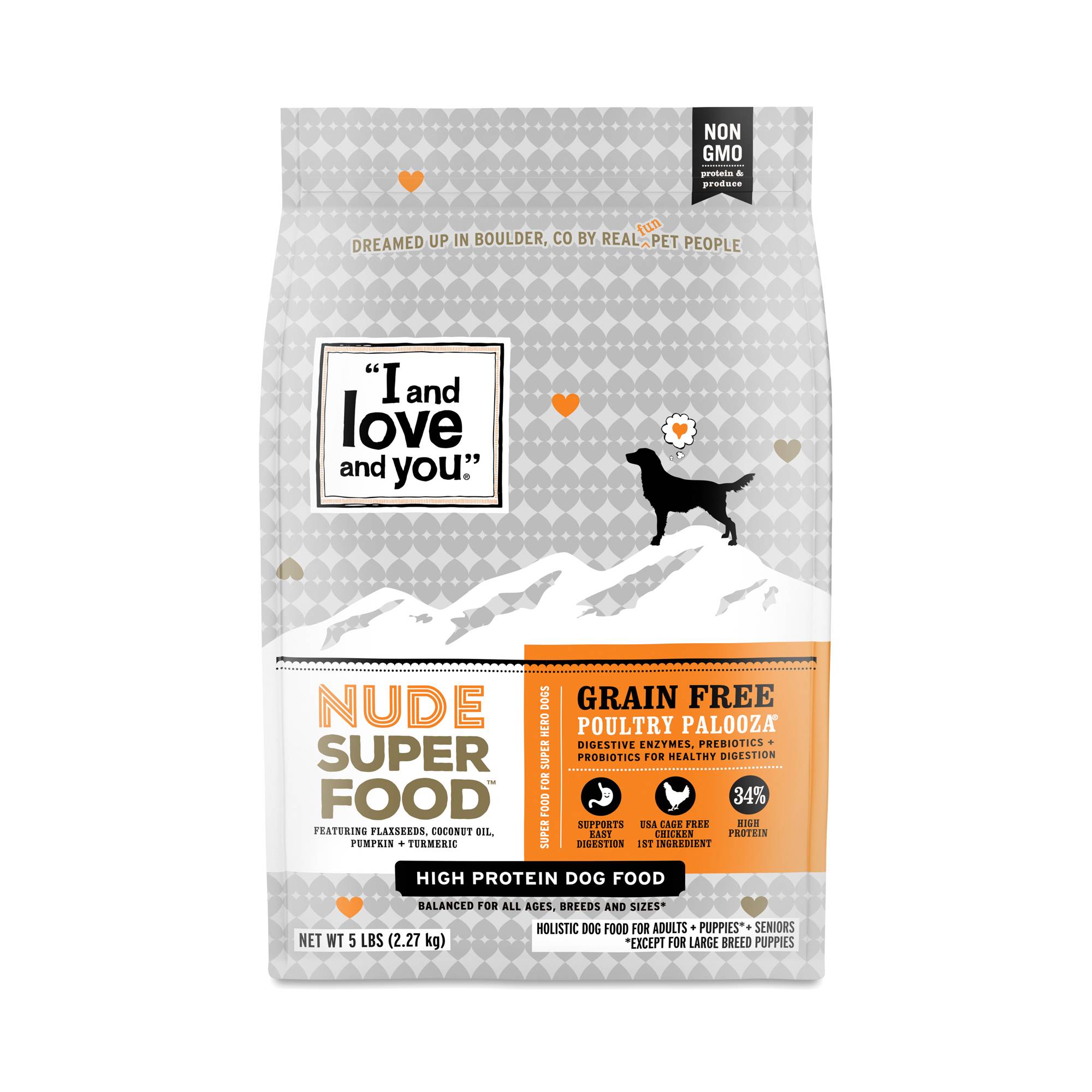 Nude Food Poultry Palooza Dog Food