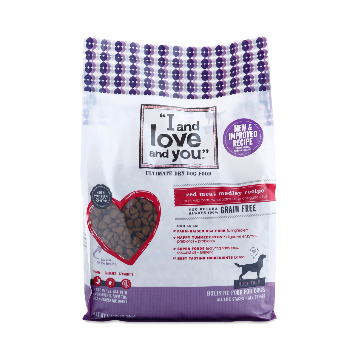 Nude Food Red Meat Medley Recipe Dog Food