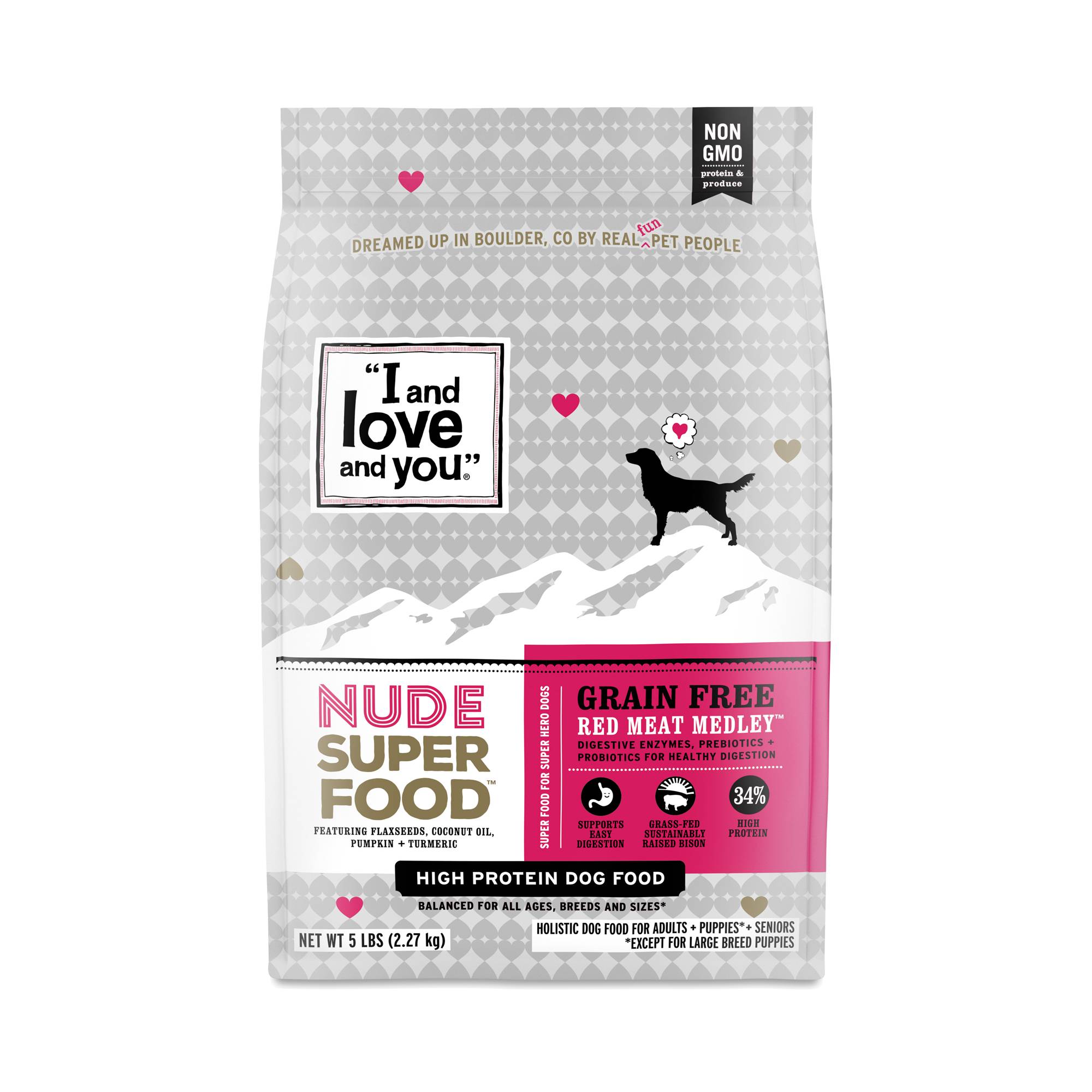 Nude Food Red Meat Medley Recipe Dog Food