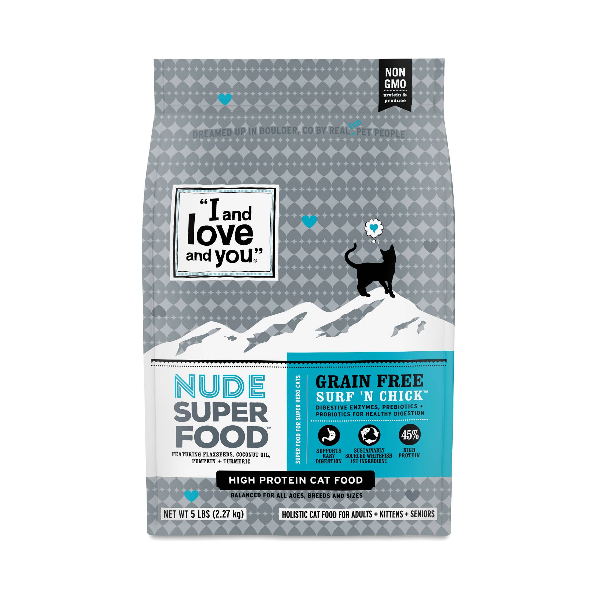 Nude Food Cat Kibble, Surf 'N Chick