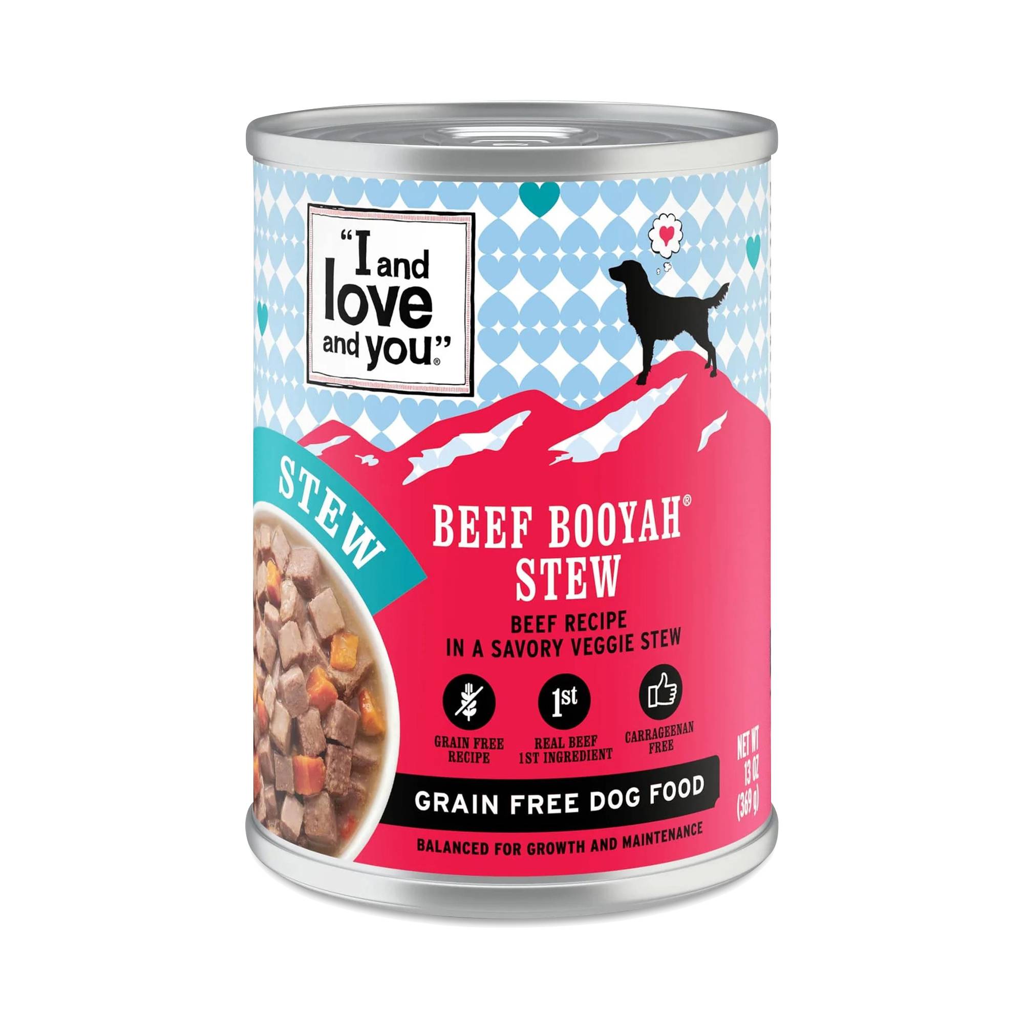 Canned Dog Food, Beef Booyah Stew