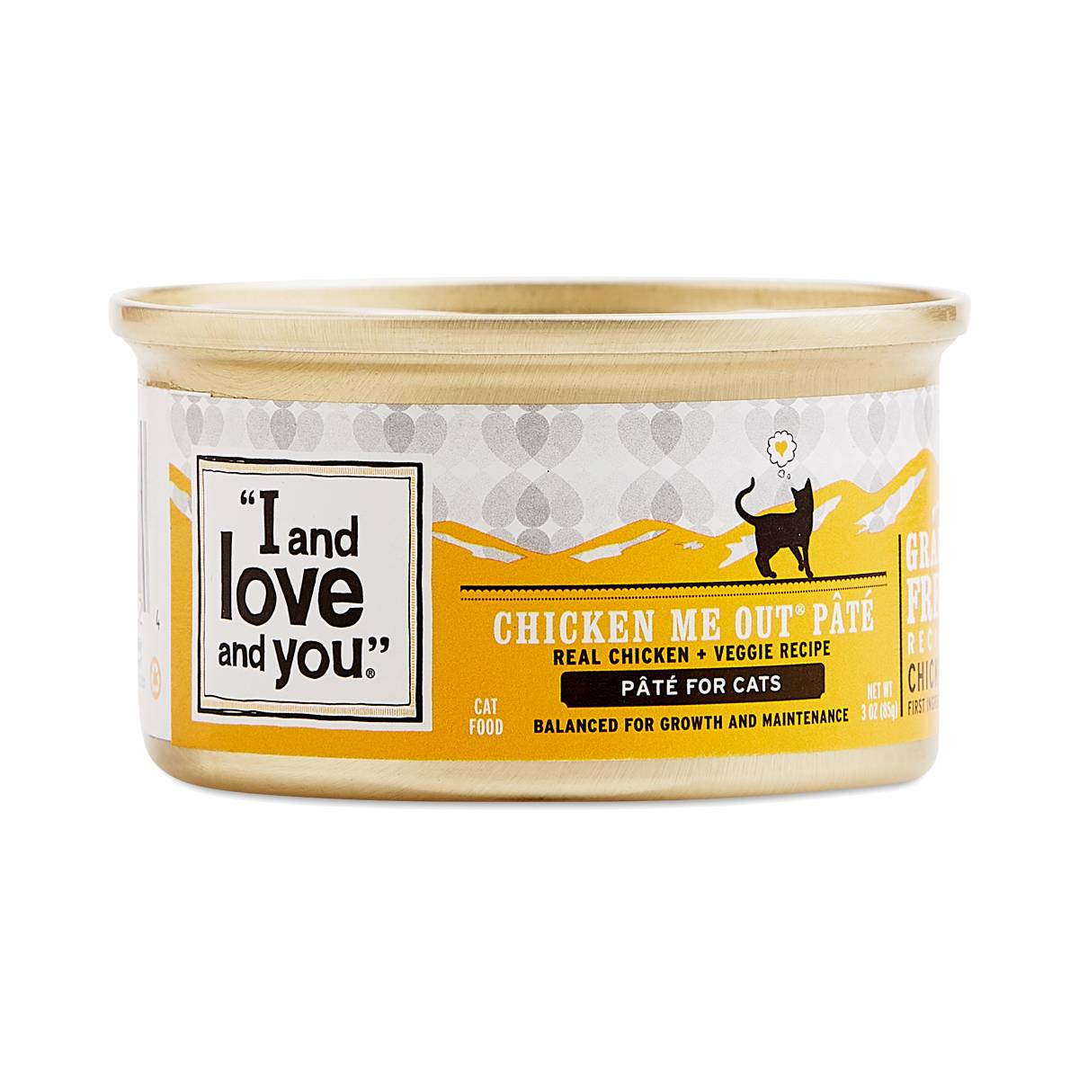 I and love and you Canned Cat Food Chicken Me Out Pâté Thrive Market