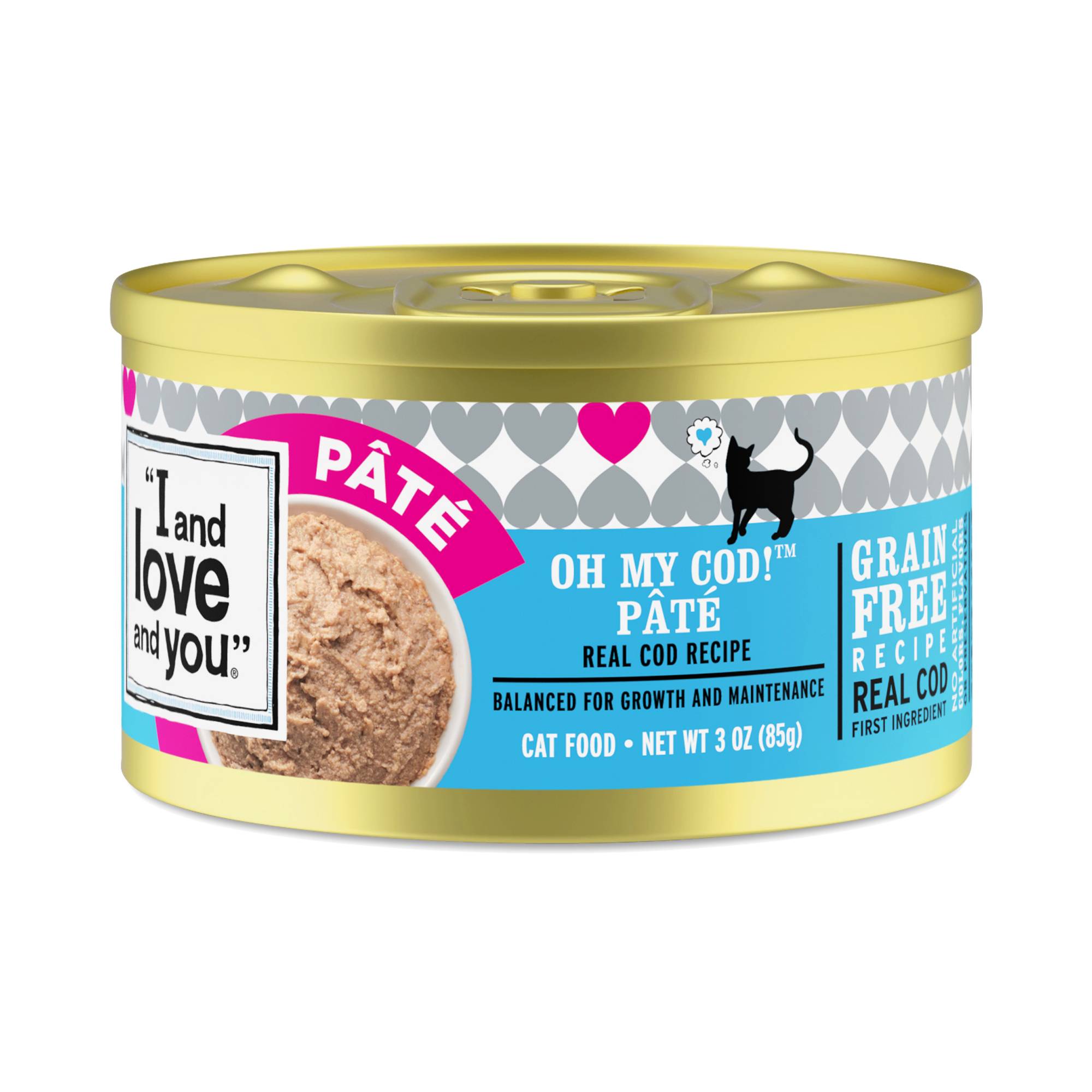 Canned Cat Food - Oh My Cod! Pâté