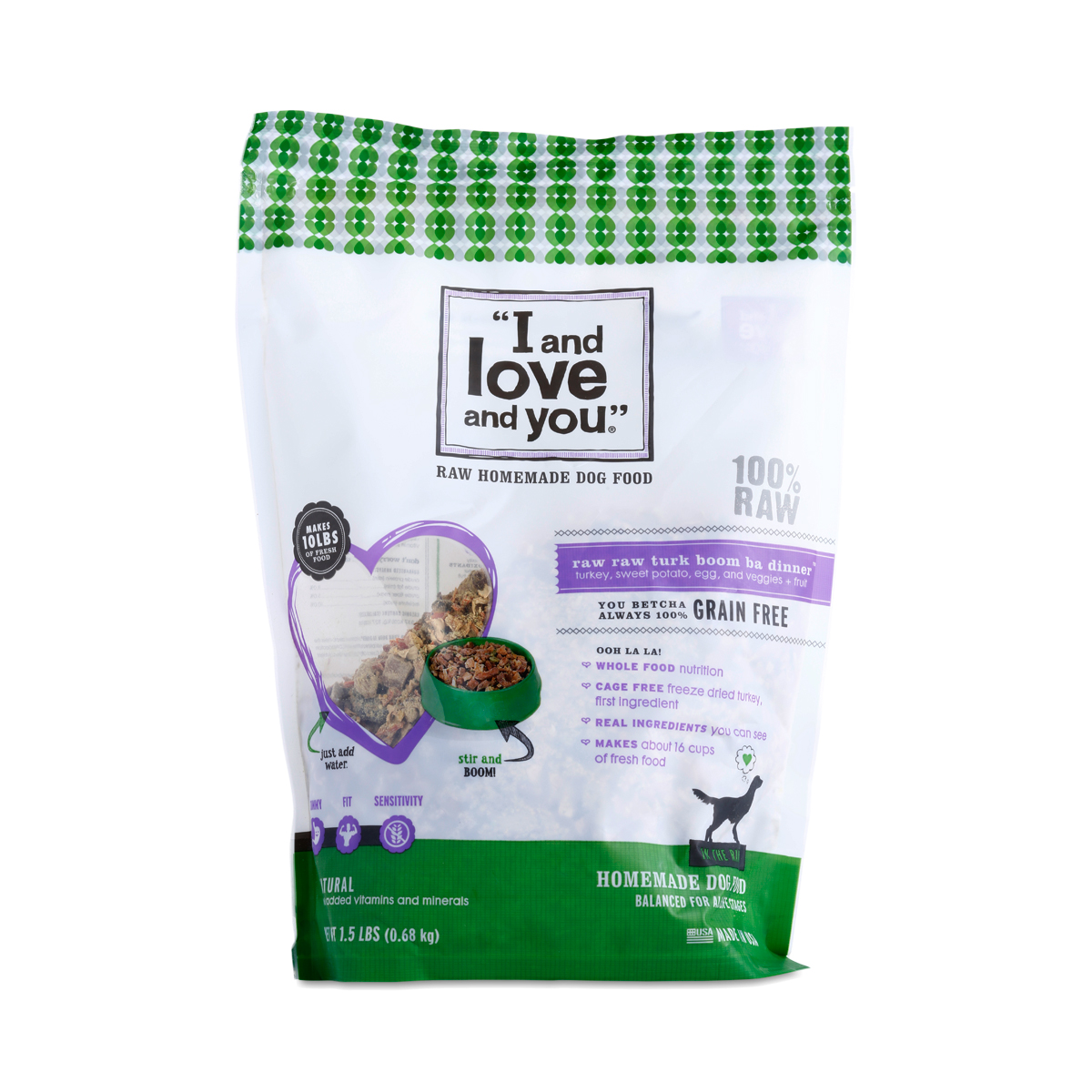 Raw Turkey Recipe Dehydrated Dog Food